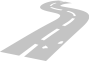 Alloy wheel potholes and road debris damage icon