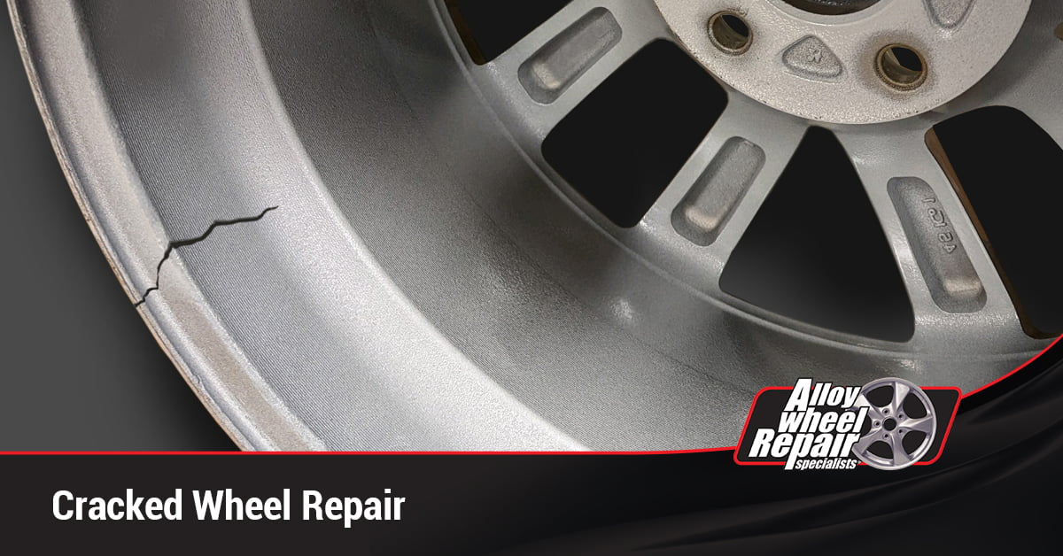 Aluminum cracked wheel repair