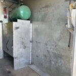 Shelving area in trailer 246BHN-Prep-Room-MO1 for sale.