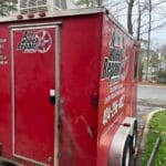 247H49-Rear box trailer for sale.