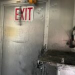 Inside of trailer 24D4GG-Paint-Room-2-MO1 for sale.