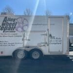 Side of box trailer 24D4GG-Right-Side-MO1 for sale.